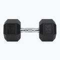 Гумиран дъмбел XTREXO Hex 17,5 кг 7