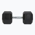 Гумиран дъмбел XTREXO Hex 22,5 кг 7