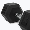 Гумиран дъмбел XTREXO Hex 22,5 кг 8