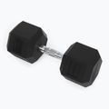 Гумиран дъмбел XTREXO Hex 27,5 кг