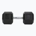 Гумиран дъмбел XTREXO Hex 27,5 кг 7