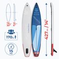 SUP дъска AQUASTIC Touring Pro 14'0“ синя 16