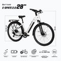 ATTABO E-SPATE 2.0 28" 36V 15Ah 540 Wh електрически велосипед бял 2