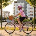 Младежки градски велосипед ATTABO CITY 26" розов 18