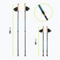 Регулируеми сини Nordic walking щеки KADVA Luna 2
