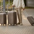 Кабинен куфар за пътуване KADVA Brava 40 л бежов 20