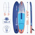 Комплект надуваема дъска SUP AQUASTIC Perth 10'8" all-round blue 16