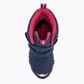 Детски ботуши за сняг KADVA Snowey Mid WP navy/fuchsia 6