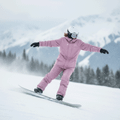Детско ски яке KADVA Skiro Jacket розово 10
