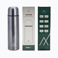 Термос KADVA Vulcan 1000 мл сребърен 12