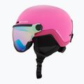 Детска скиорска каска ATTABO Avens 2.0 Jr Visor pink 5