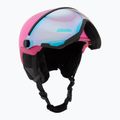 Детска скиорска каска ATTABO Avens 2.0 Jr Visor pink 11