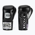 Боксьорски ръкавици Cleto Reyes Thumb in Cow Leather black/silver