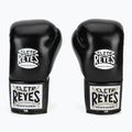 Боксьорски ръкавици Cleto Reyes Thumb in Cow Leather black/silver 2