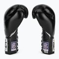 Боксьорски ръкавици Cleto Reyes Thumb in Cow Leather black/silver 4