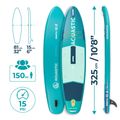 Комплект надуваема дъска SUP AQUASTIC Perth 10'8" allround green 18