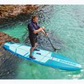 Комплект надуваема дъска SUP Compact 11'0" синя 22
