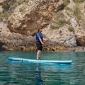Комплект надуваема дъска SUP Compact 11'0" синя 23