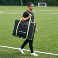 Чанта за носене на врата OneTeam Swiftgoal 120 x 70 cm black/green 3