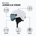 Скиорска каска ATTABO Avens 2.0 Visor white 2