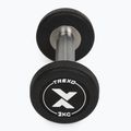 Дъмбел с гумено покритие XTREXO Pro 2 kg  black 6