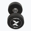 Дъмбел с гумено покритие XTREXO Pro 10 kg  black 7