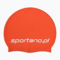 Плувна шапка SPORTANO silicone orange 2