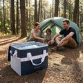 Туристически хладилник/Хладилна чанта KADVA foldable into Picnicer 30 l navy blue 14