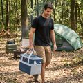 Туристически хладилник/Хладилна чанта KADVA foldable into Picnicer 30 l navy blue 15