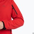 Мъжки трекинг суитшърт KADVA Arix WP 5K/3K софтшел хибрид червен 4