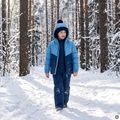 Детско топло яке Kadva Zippi KDG WP 5K/3K синьо 5