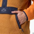 Мъжки поларен суитшърт KADVA RODIA кафяв 7