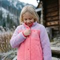 Детски поларен суитшърт KADVA RODVIK KDG розов 11