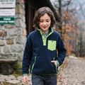 Детски поларен суитшърт KADVA RODIA JR синьо 11