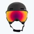 Детска скиорска каска ATTABO Avens 2.0 Jr с визьор, черна 2