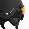 Детска скиорска каска ATTABO Avens 2.0 Jr с визьор, черна 7