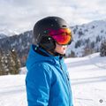 Детска скиорска каска ATTABO Avens 2.0 Jr с визьор, черна 14