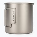 Туристическа чаша KADVA titanium ultralight gray 3