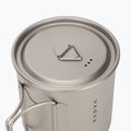 Туристическа чаша KADVA titanium ultralight gray 4