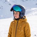 Детска скиорска каска ATTABO Avens 2.0 Jr Visor dark blue 14