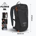 Туристическа раница KADVA Fleris 15 l black 2