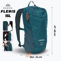 Туристическа раница KADVA Fleris 15 л тъмносиня 2
