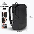 Туристическа раница KADVA Londer 25 л черна 2