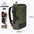 Туристическа раница KADVA Londer 25 л зелена 2