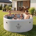 Надуваем басейн AQUASTIC ONSEN drop stitch 1200 л 178 см сив 3