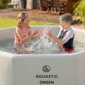 Надуваем басейн AQUASTIC ONSEN drop stitch 1400 l 186 cm сив 16