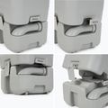 Туристическа тоалетна KADVA Throno grey 14