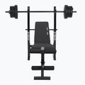 Тренировъчна пейка XTREXO BenchFit Lite със стойка и щанга черна 7