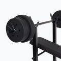 Тренировъчна пейка XTREXO BenchFit Lite със стойка и щанга черна 10
