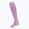 Дамски скоирски чорапи  Woolcano SCK1096 Szary/Różowy 2